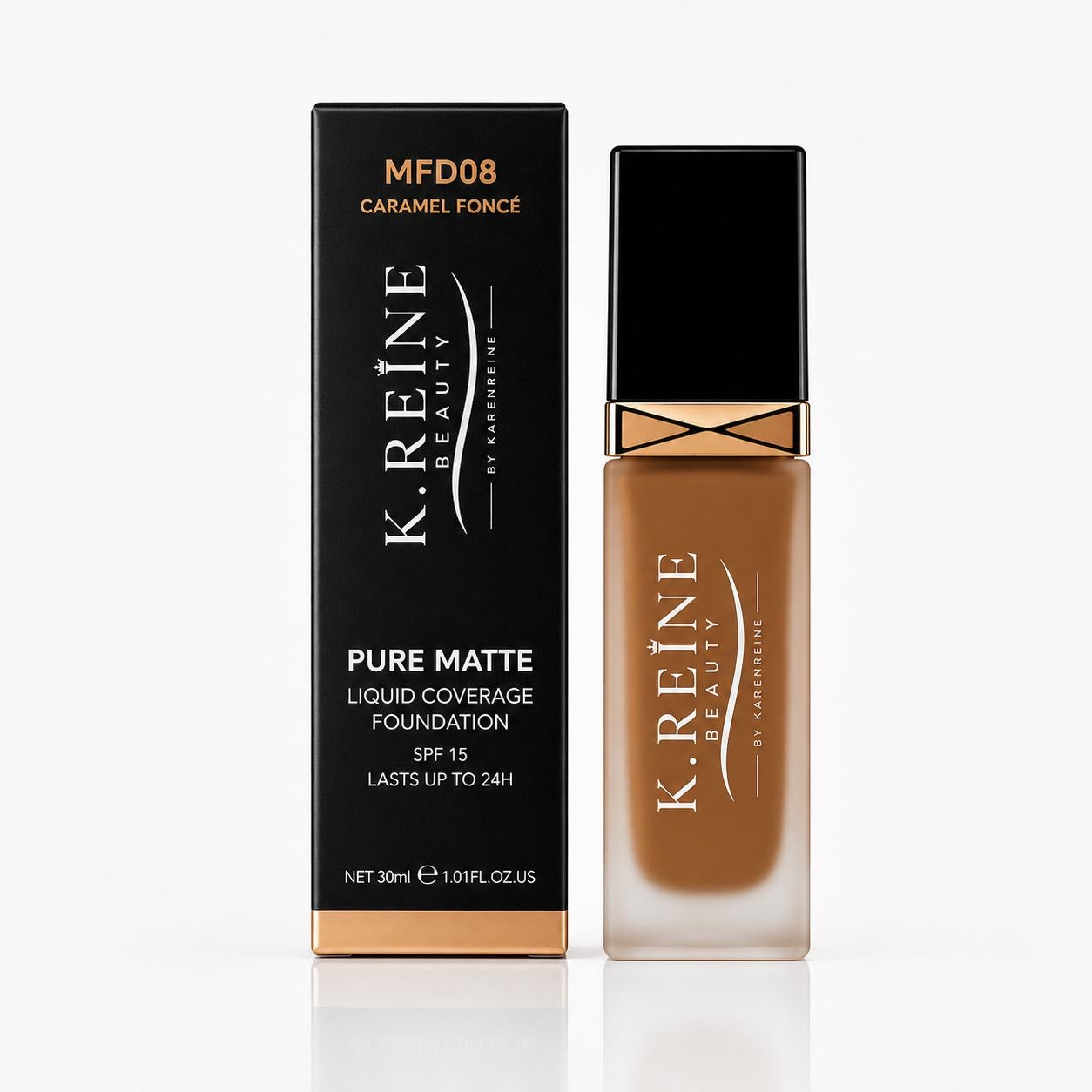 Fond de teint Caramel foncé K.REINE