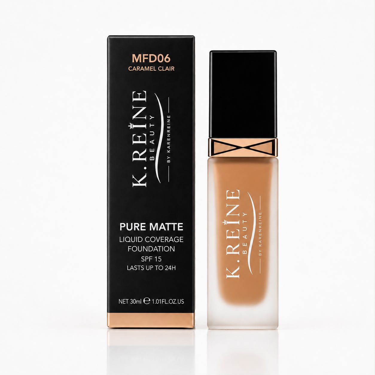 Fond de teint K.REINE .Caramel Clair
