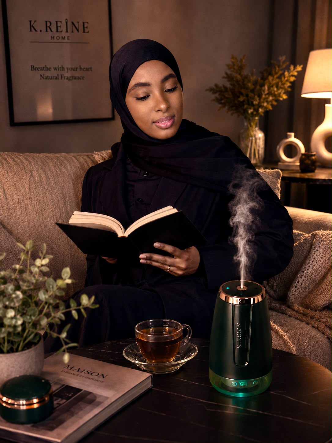 K.REINE HOME – Diffuseur de Parfum d’Ambiance Automatique