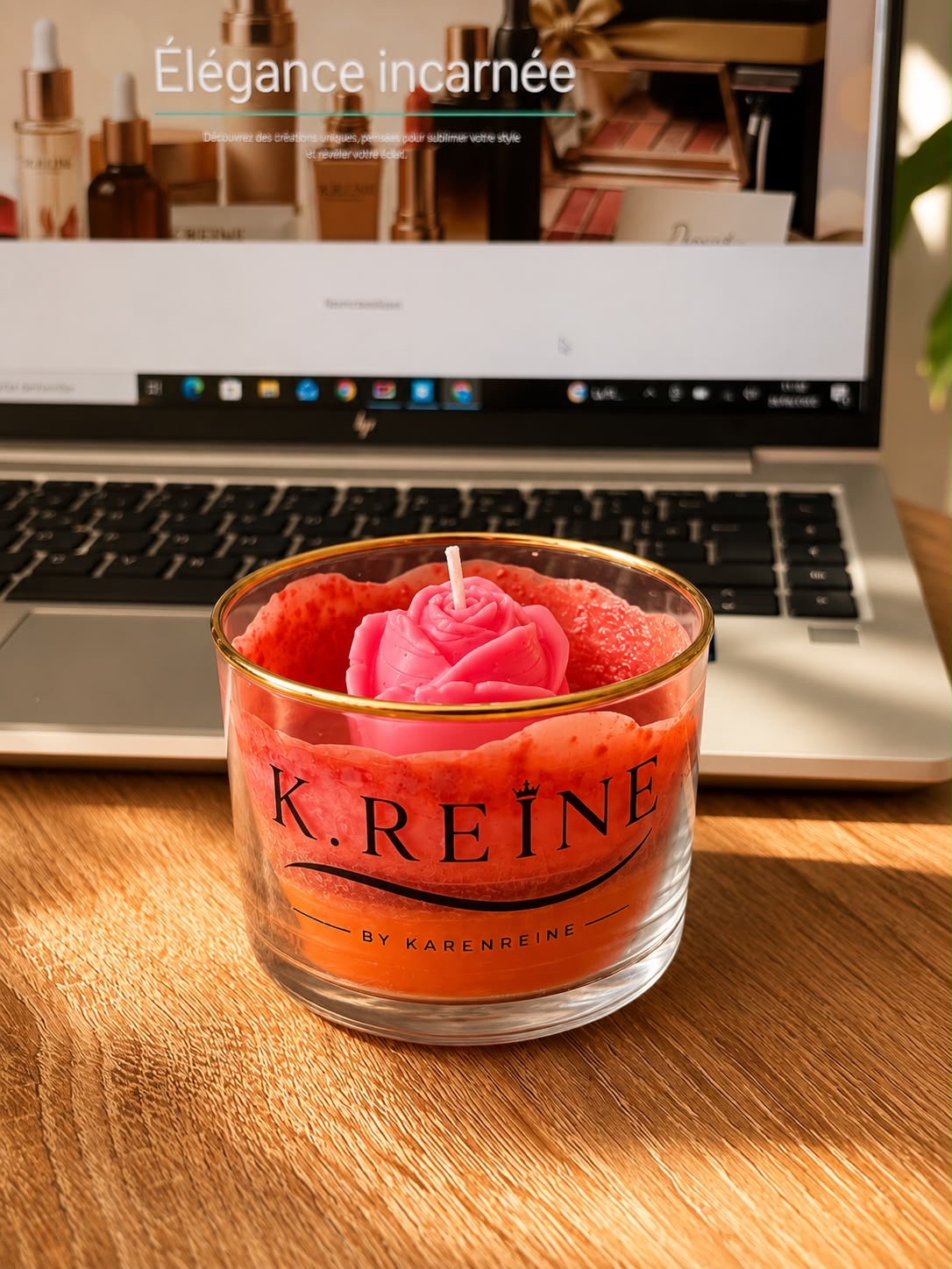Bougie Fleur Signature K.REINE