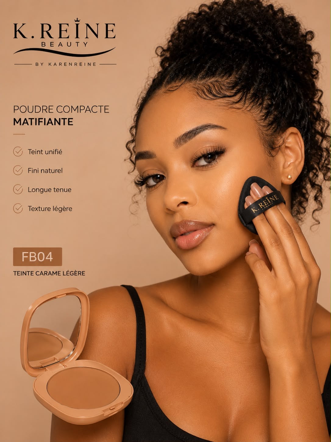 Poudre Compacte K.REINE Beauty