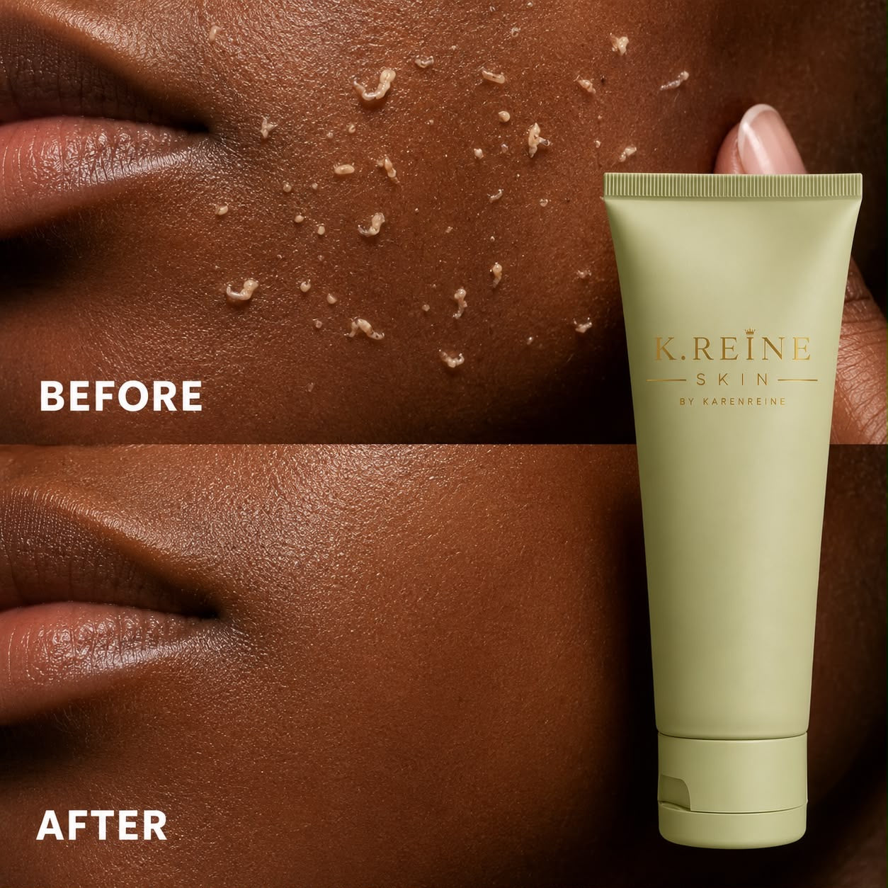 Gel Nettoyant Exfoliant Visage. K.REINE