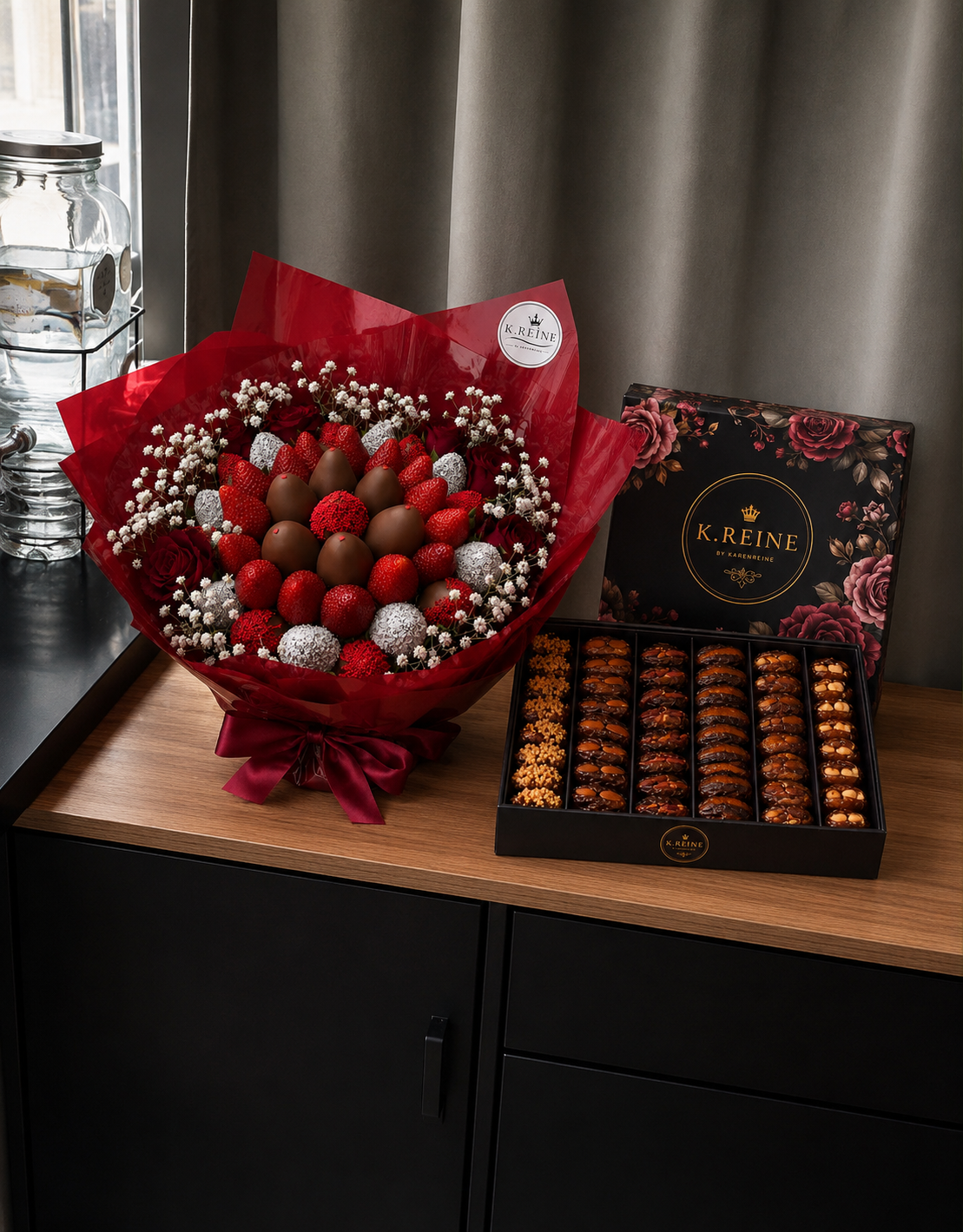 Coffret de dattes fourrées K.REINE