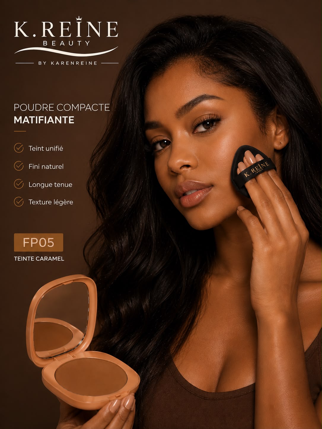 Poudre Compacte K.REINE Beauty