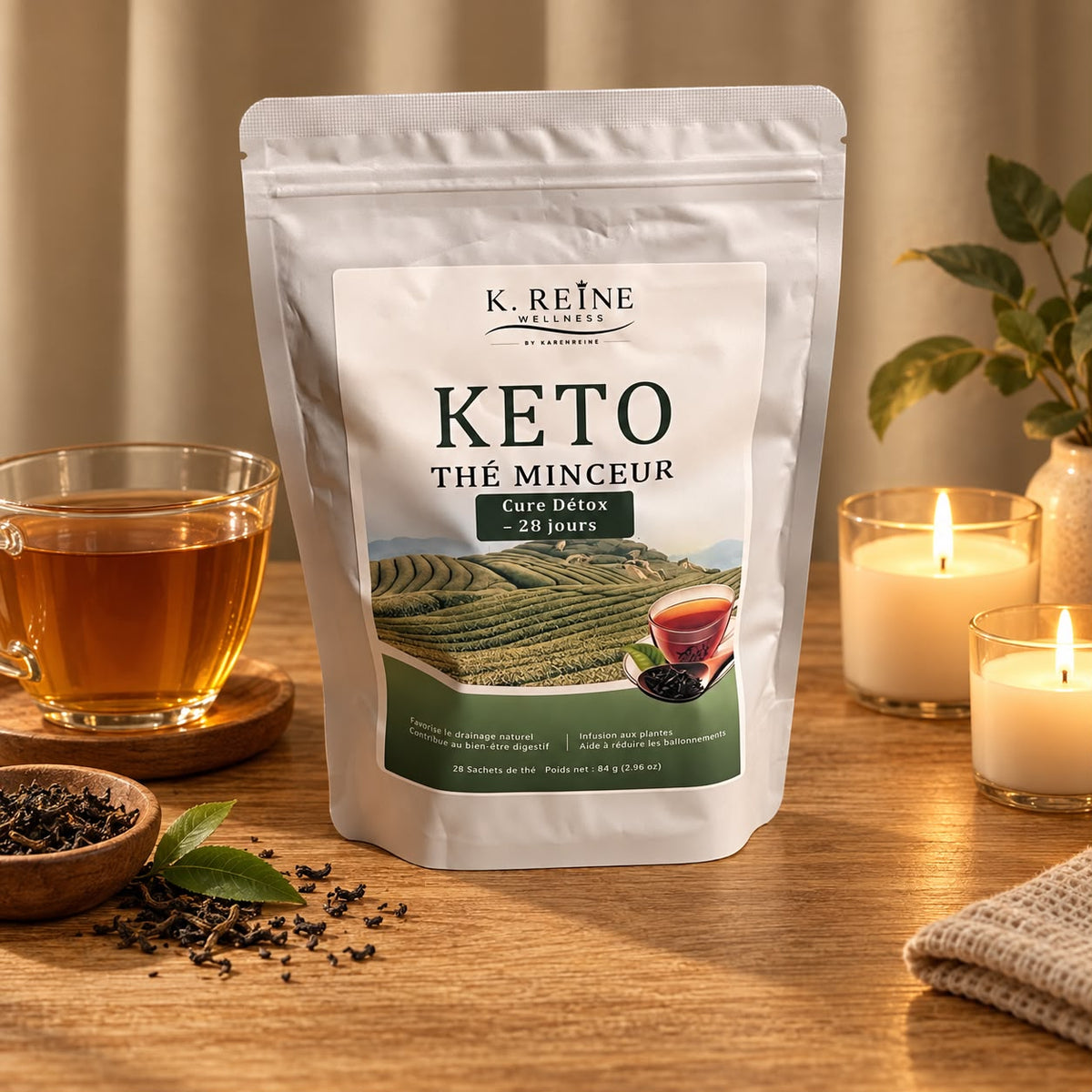 K.REINE WELLNESS – THÉ MINCEUR KETO