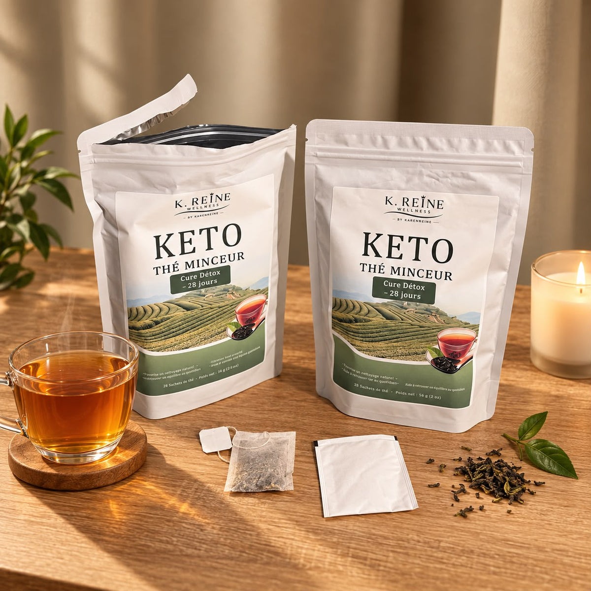 K.REINE WELLNESS – THÉ MINCEUR KETO